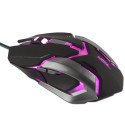 E-Blue EMS639 Aurora Gaming Mouse with Additional Buttons / LED RGB / 4000 DPI / Avago Chipset / USB