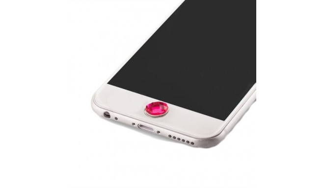 Mocco Universal Home Button Sticker Decoration Apple iPhone / iPad Pink