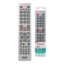 HQ LXP1589 SHARP TV remote control LCD / LED / RM-L1589 Netflix / Youtube / Black