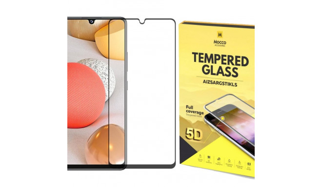 Mocco Full Glue 5D Signature Edition Tempered Glass Full Coverage with Frame Samsung Galaxy A42 5G B