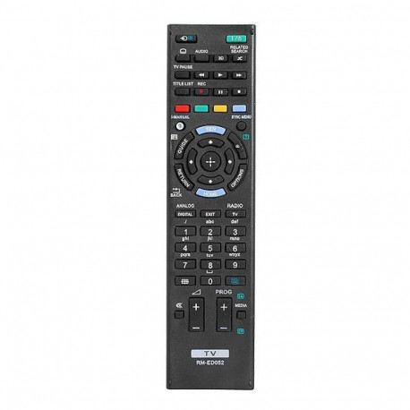 HQ LXP052 TV remote control SONY RM-ED052 Black