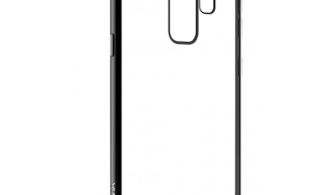 Devia kaitseümbris Glimmer Samsung Galaxy S9 Plus, läbipaistev/must