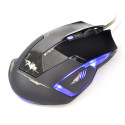 E-Blue EMS124BK Mazer Gaming Mouse with Additional Buttons / LED RGB / 2400 DPI / Avago Chipset / US