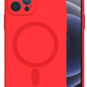 Mocco kaitseümbris MagSilicone Soft Silicone Apple iPhone 14 Plus, punane