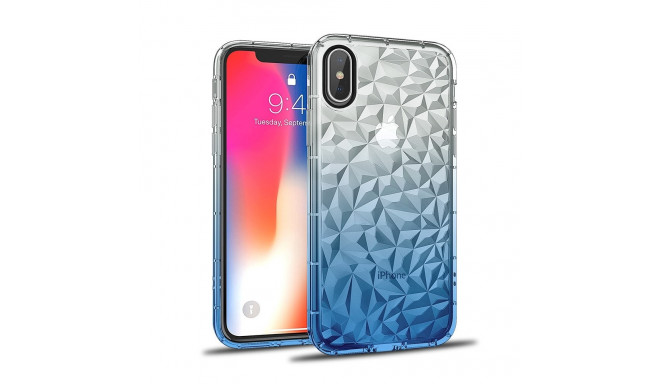 Swissten Crystal Clear Case 1 mm Silicone Case for Samsung G960 Galaxy S9 Transparent - Blue