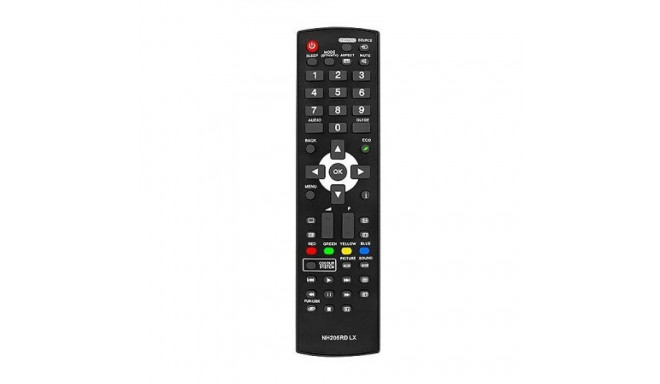 HQ LXP103 TV remote control LCD/LED FUNAI NH205D Black