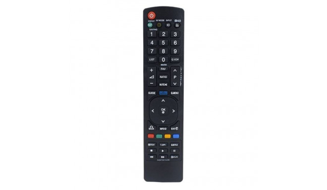 HQ LXP5246 TV remote control LG AKB72915246 Black