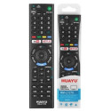 HQ LXH1370 TV remote control SONY LCD / LED / 3D / Netflix RM-L1370 / Black