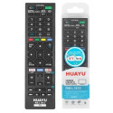 HQ LXH1615 TV remote control SONY LCD / LED / Netflix RM-L1615  / Black