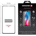 Swissten Ultra Durable Full Glue / Full Face Tempered Glass Aizsargstikls Apple iPhone 14 Melns