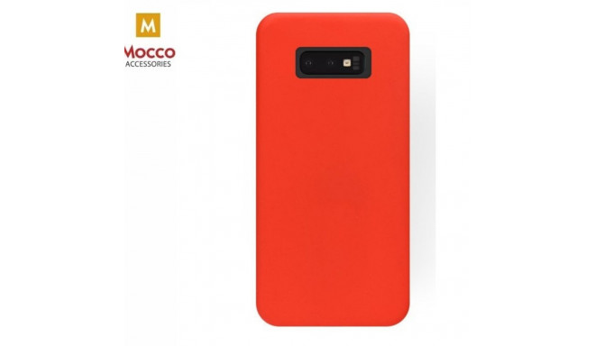 Mocco Soft Magnet Silicone Case With Built In Magnet For Holders for Samsung A705 Galaxy A70 Red
