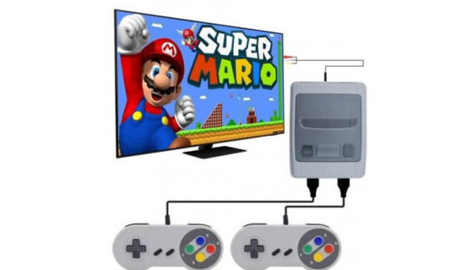 RoGer SFC620-LD Super Mini SFC Игровая консоль / 620 Retro Игры 8-bit / 2x Джойстика