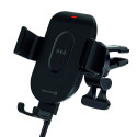 Swissten GW1-AV5 Air Vent Car Holder With 15W  Wireless Charging + Micro USB Cable 1m