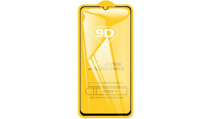 RoGer Full Face 9D Tempered Glass Защитное стекло для экрана Apple iPhone 12 Mini Черное