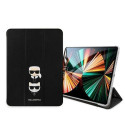 Karl Lagerfeld Saffiano KLFC12OKCK Book Cover Case For Tablet Apple iPad 12.9" Pro 2021 Black