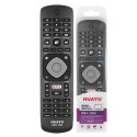 HQ LXH1285 TV remote control PHILIPS LCD / LED / NETFLIX RM-L1285 Black