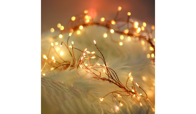 String Light COPPER TWIG CLF-02 480LED warm white 3m + 5m cable Forever Light