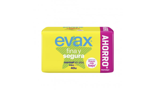 EVAX FINA&SEGURA compresas normal 40 u