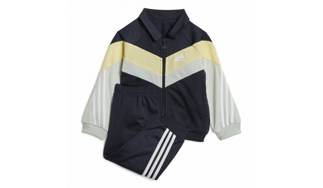 Children’s Tracksuit Adidas Future Icons Shiny Black - 9-12 Months