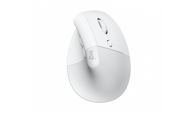 Wireless ergonomic mouse Logitech Lift, White