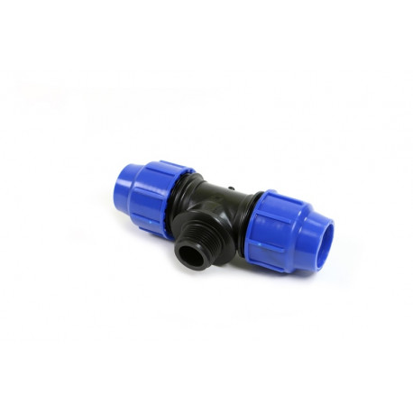 Isane tee Ø32x3/4 Perla Blue