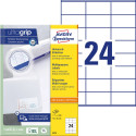 Sticker label AVERY ZWECKFORM 70x36mm on 24 sheets, 100 sheets (3475)