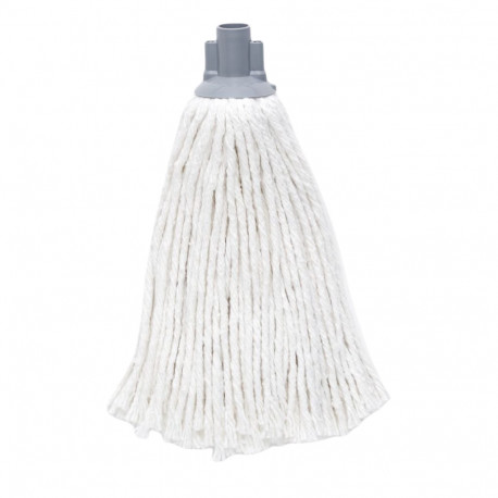 Rope mop with white fringe CISNE 27cm