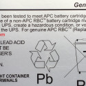 APC Ersatzbatterie Nr.55 RBC55