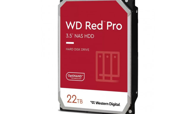 "22TB WD WD221KFGX Red Pro NAS 7200RPM 512MB"
