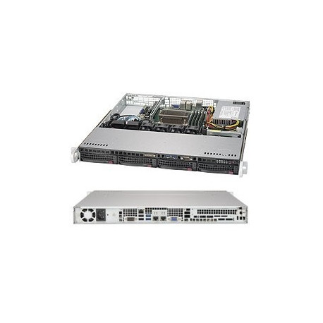"1HE Supermicro CSE-813MFTQC-350CB2"