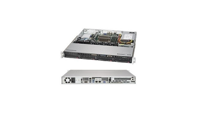 "1HE Supermicro CSE-813MFTQC-350CB2"