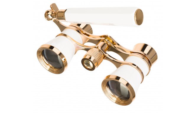 Teatri binokkel, valge Levenhuk Broadway 325E