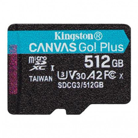 MEMORY MICRO SDXC 512GB UHS-I/SDCG3/512GBSP KINGSTON
