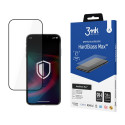 3mk HardGlass Max - Tempered Glass for iPhone 14 Pro (Black)