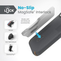 Speck Presidio2 Grip ClickLock & MagSafe - Case for iPhone 15 / iPhone 14 / iPhone 13 (Charcoal Grey