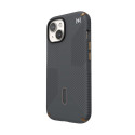 Speck Presidio2 Grip ClickLock & MagSafe - Case for iPhone 15 / iPhone 14 / iPhone 13 (Charcoal Grey