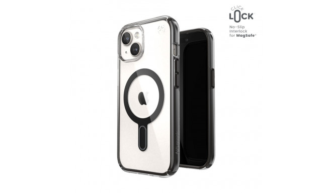 Speck Presidio Perfect-Clear ClickLock & MagSafe - Etui iPhone 16e / iPhone 15 / iPhone 14 / iPhone 