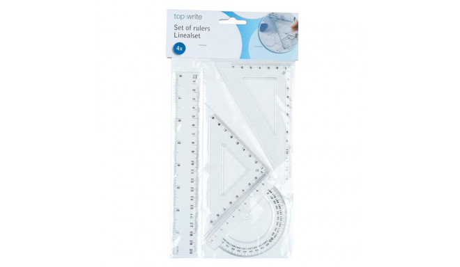 Topwrite - Zestaw geometryczny 4 elementy