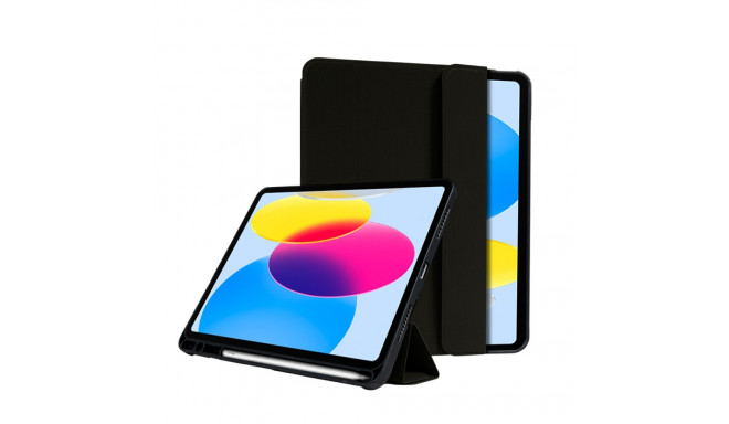 Crong FlexFolio – Etui iPad 10.9" (2022) z funkcją Apple Pencil (czarny)