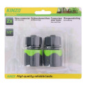 Kinzo - 1/2 "Garden Hose Connector Set (2 pcs.)