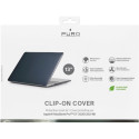 PURO Clip On - Macbook Pro 13 "Case (M2 2022 / M1 2021/2020) (Black)