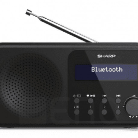 Sharp DR-P420 DAB+/BT Radio schwarz
