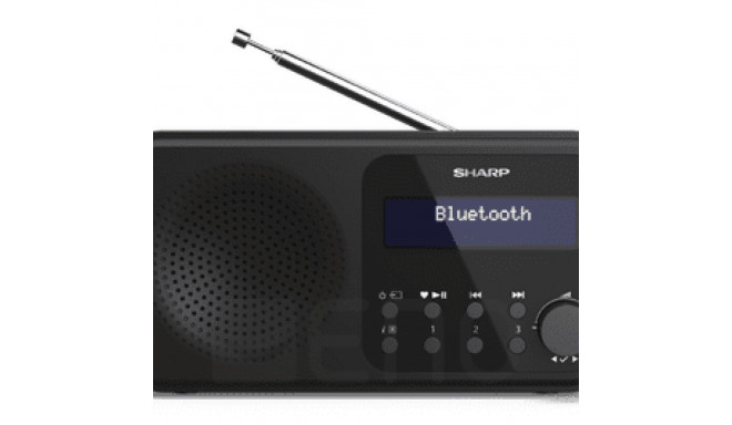 Sharp DR-P420 DAB+/BT Radio schwarz