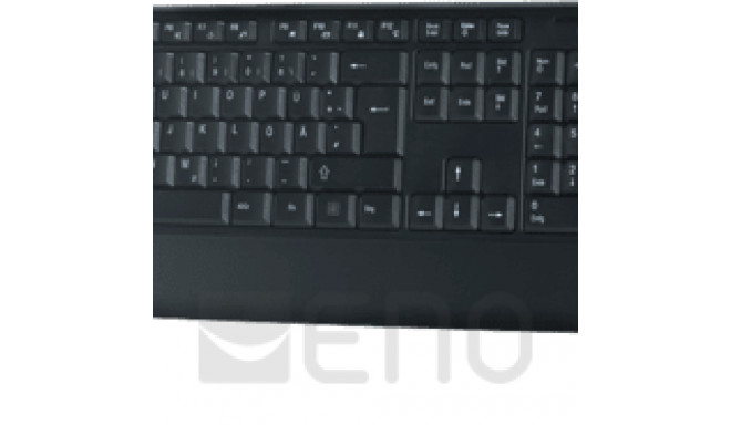 LogiLink Funk-Tastatur/Maus Set schwarz schmal