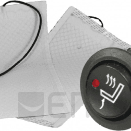 BI-Automotive istmesoojendus 2 täiselementi istme- ja seljaosale 2-astmeline