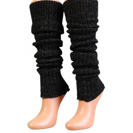 SOKISAHTEL CECILIA musta värvi sädelevad säärised 425