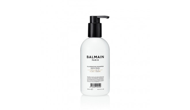 BALMAIN HAIR kirgastav hõbešampoon valge pärli kumaga / Illuminating White Pearl Shampoo 300ml