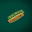 BALMAIN HAIR roheline hahast juukseklamber 18K kuldse logoga / Limited Edition Barrette Pour Cheveux