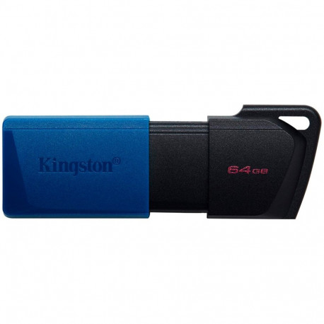 Kingston mälupulk 64GB DataTraveler Exodia M USB 3.2 Gen 1, must/sinine
