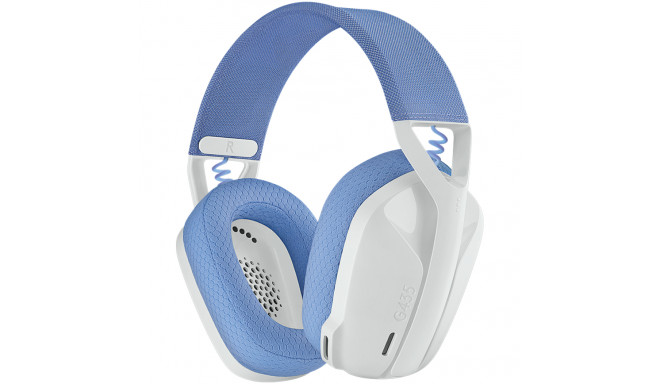 LOGITECH G435 LIGHTSPEED Wireless Gaming Headset - WHITE